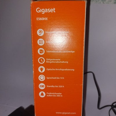 Gigaset E560HX wie NEU Analog/DECT Akku Mobilteil Ladeschale Schnurlos Telefon