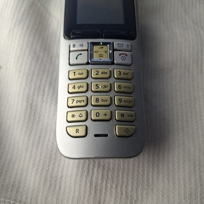 Siemens Gigaset S68H GOLD DECT-Telefon mit Basisstation Anrufbeantworter S680A