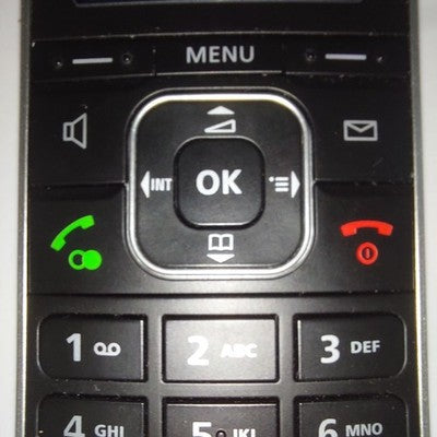 AVM Fritz!Fon C6 +Ladeschale Schnurlos DECT HD Telefon schwar z.B. für FRITZ!Box