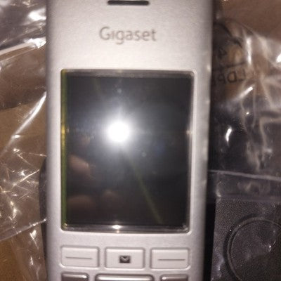 Gigaset CE575A WieNEU Schnurlostelefon Akku silber Anrufbeantworter Farbdisplay