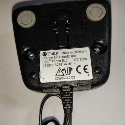 Unify OpenScape DECT Phone SL5 fast NEU mit Ladeschale Gürtelclip Akku Netzteil