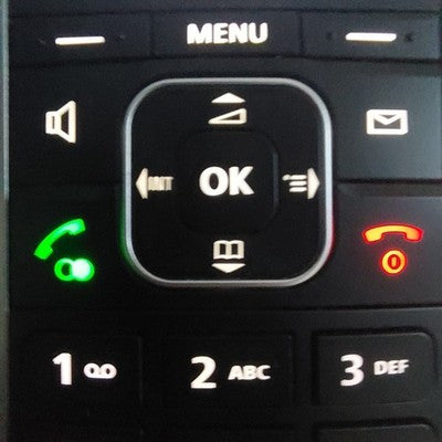 AVM Fritz!Fon C6 +Ladeschale Schnurlos DECT HD Telefon schwar z.B. für FRITZ!Box