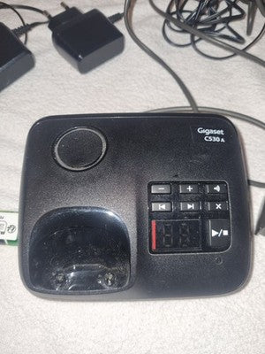 Gigaset C530A Trio SchnurlosTelefon 3 DECT Mobilteile Anrufbeantworter AkkusKabe
