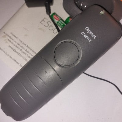 Gigaset E560HX wie NEU Analog/DECT Akku Mobilteil Ladeschale Schnurlos Telefon