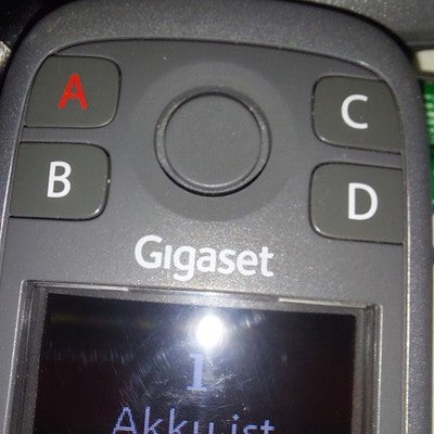 Gigaset E560HX wie NEU Analog/DECT Akku Mobilteil Ladeschale Schnurlos Telefon