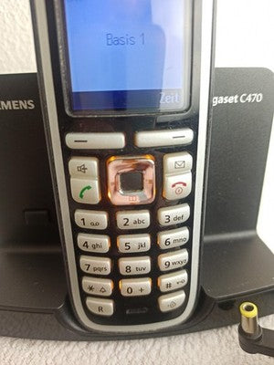Gigaset C470 C47H Telefon Mit Basis Station Akkus Netzteil Telefonkabel Sehr Gut