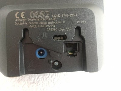 Gigaset C470 C47H Telefon Mit Basis Station Akkus Netzteil Telefonkabel Sehr Gut