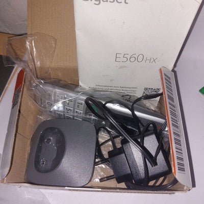 Gigaset E560HX wie NEU Analog/DECT Akku Mobilteil Ladeschale Schnurlos Telefon