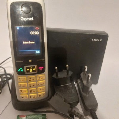 Gigaset C430A IP Mobilteil Akku Basisstation Ladeschale DECT SchnurlosTelefon AB