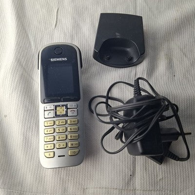 Siemens Gigaset S68H GOLD DECT-Telefon mit Basisstation Anrufbeantworter S680A