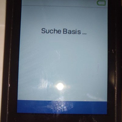 FRITZ!Fon X6 schwarz +Akkus DECT-Komforttelefon klares Farbdisplay HD-Telefonie