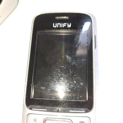 Unify OpenScape DECT Phone SL5 fast NEU mit Ladeschale Gürtelclip Akku Netzteil