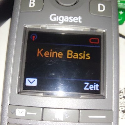 Gigaset E560HX wie NEU Analog/DECT Akku Mobilteil Ladeschale Schnurlos Telefon