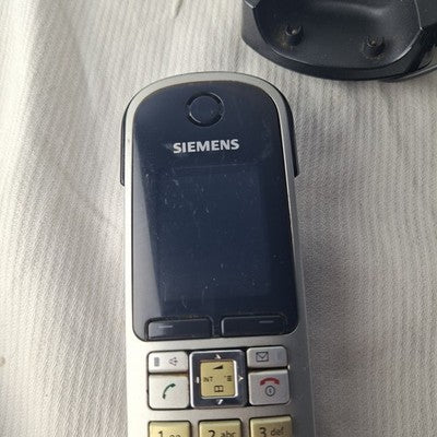 Siemens Gigaset S68H GOLD DECT-Telefon mit Basisstation Anrufbeantworter S680A