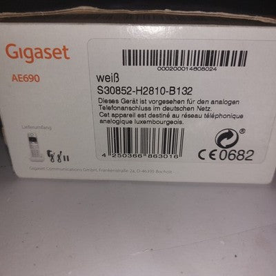 Gigaset AE690 NEU Schurloses Telefon +Basisstation Freisprech DECT leuchttasten