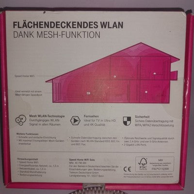 Telekom Speed Home WiFi 5 MESH WLAN Repeater Verstärker zB. für Speedport Router