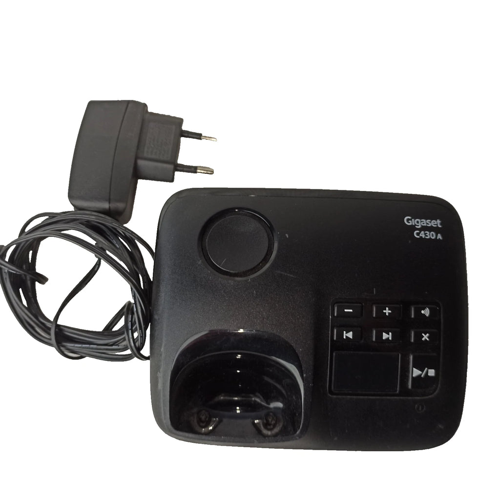 Gigaset C430A Anrufbeantworter/Basisstation+Netzteil für DECT Schnurlos Telefon