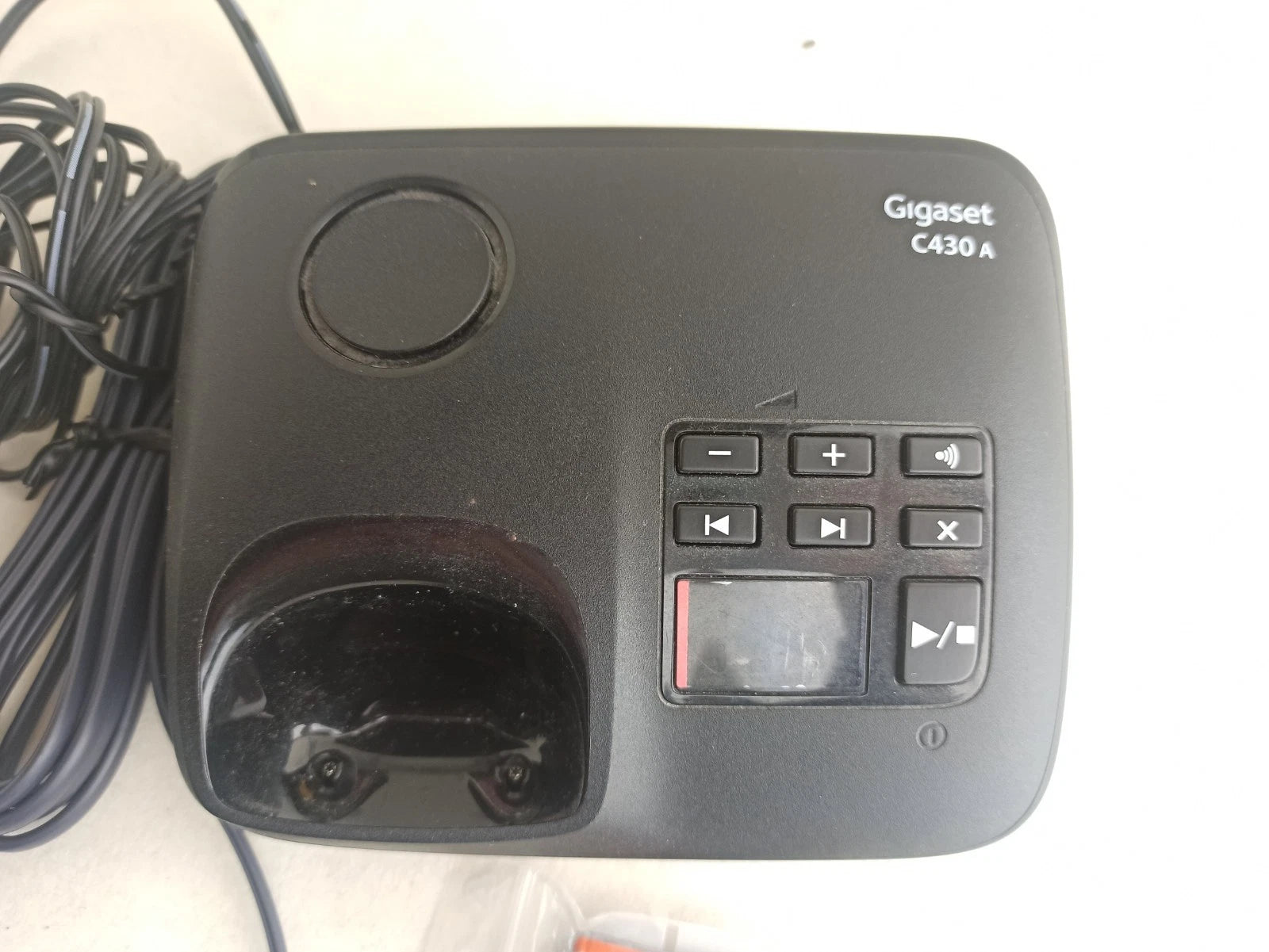 Gigaset C430A Schnurlos Telefon DECT Anrufbeantworter Akkus Kabel vollständig
