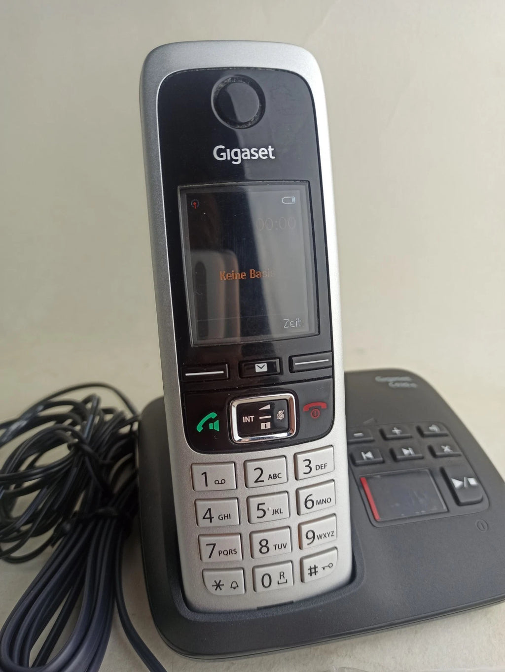 Gigaset C430A Schnurlos Telefon DECT Anrufbeantworter Akkus Kabel vollständig