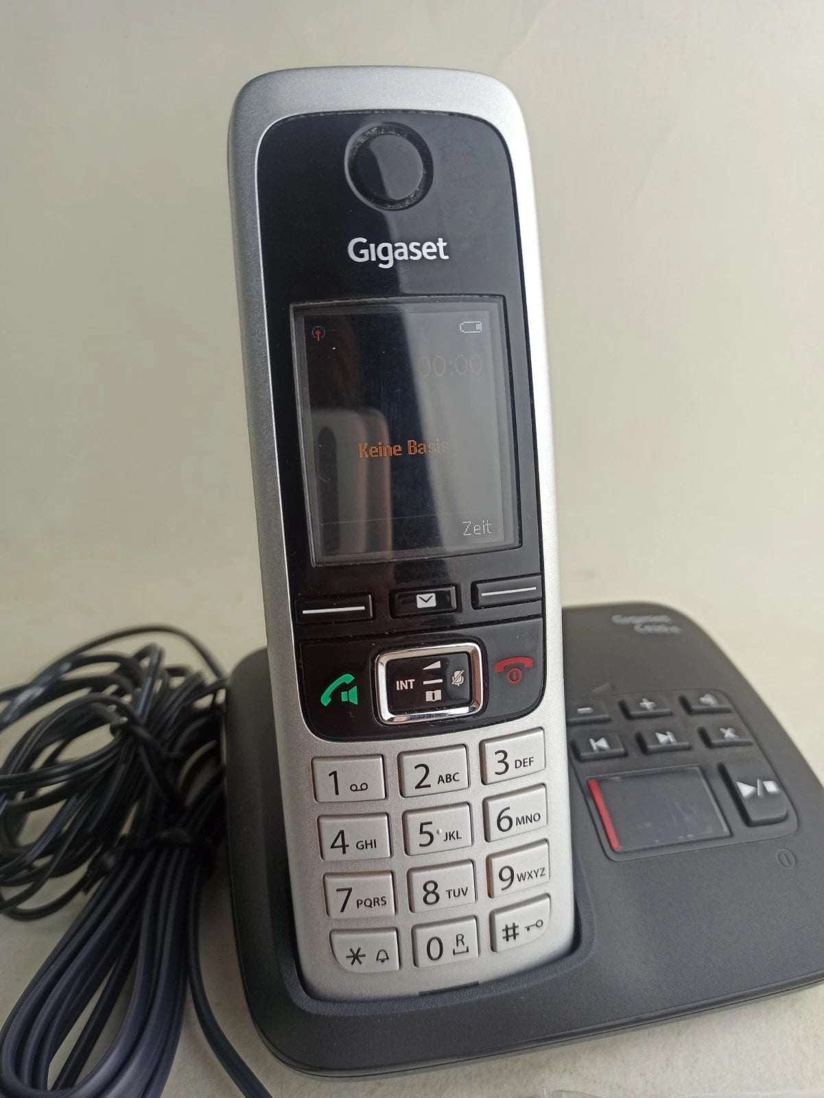 Gigaset C430A Schnurlos Telefon DECT Anrufbeantworter Akkus Kabel vollständig